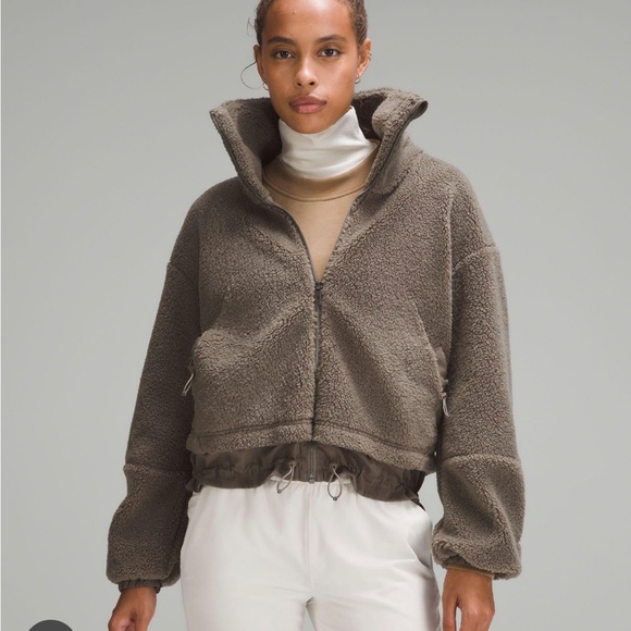 Lululemon cinchable textured fleece - Picture 1 of 6